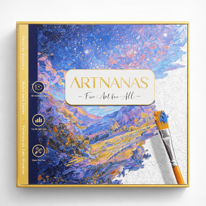 Blooming Beauty – Paint by Numbers Canvas Kit