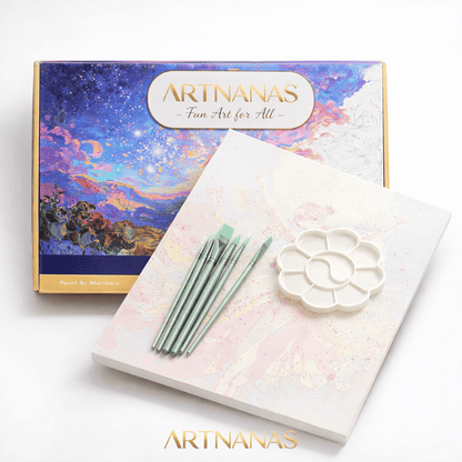 Golden City – Paint by Numbers Canvas Kit