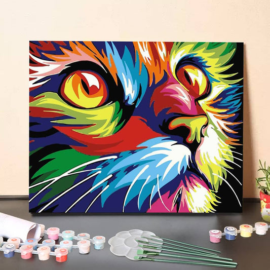 Eyes of Fire – Paint by Numbers