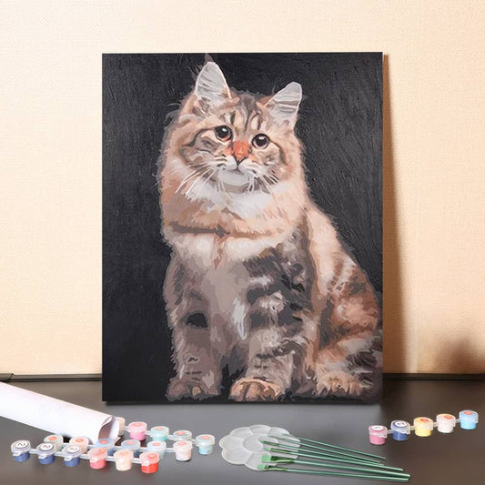 Gentle Gaze – Paint by Numbers