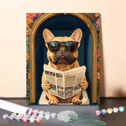 Private Reading – Paint by Numbers