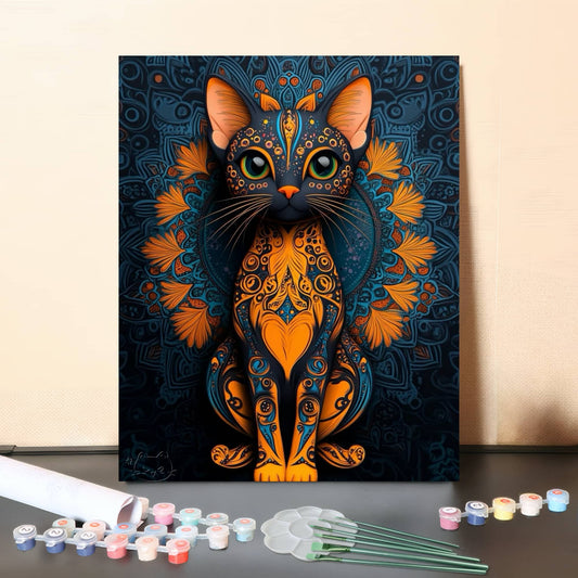 Sacred Cat – Paint by Numbers