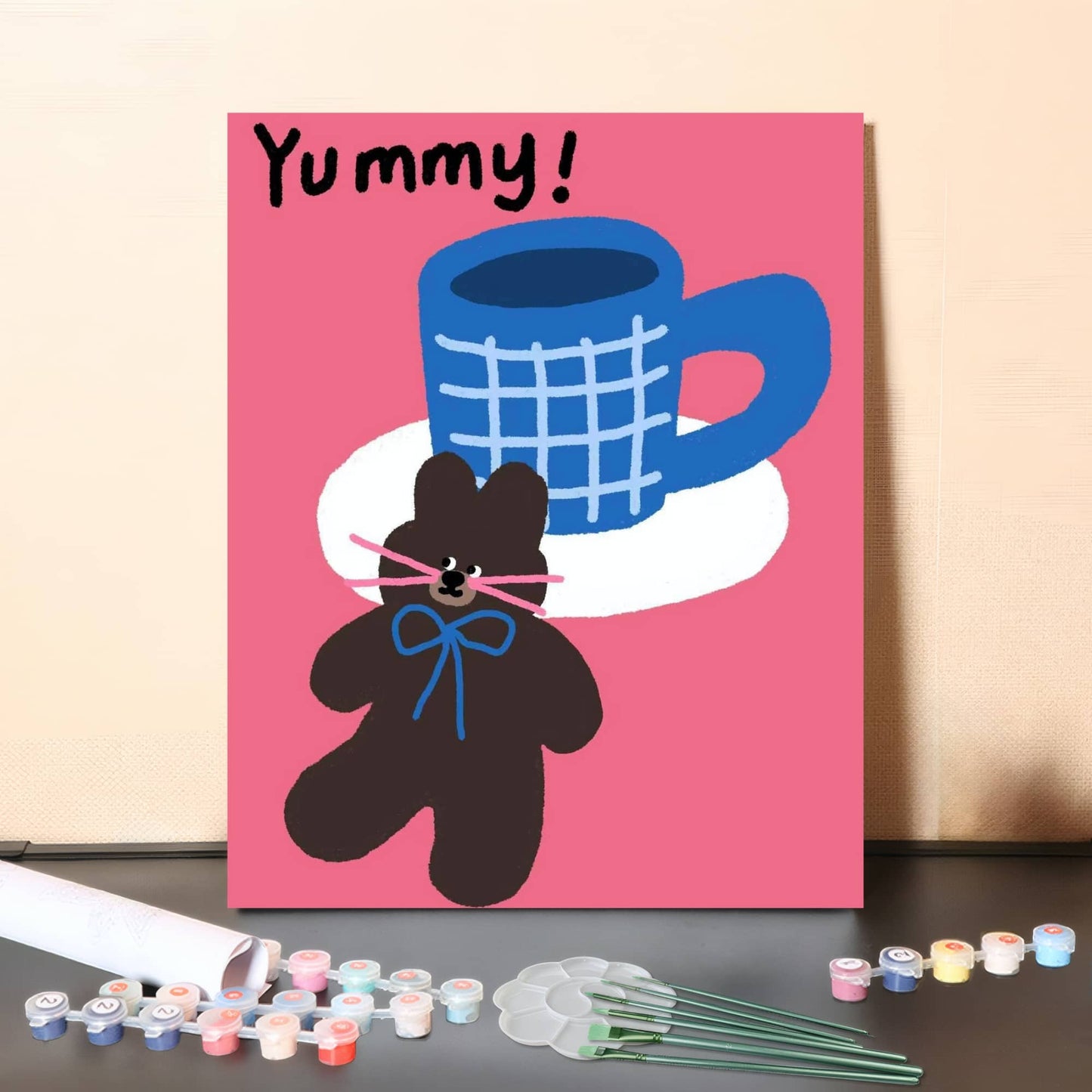 Yummy Time – Cute AI Paint by Numbers for Adults