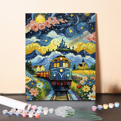 Dream Journey – Paint by Numbers Canvas Kit