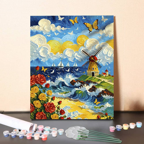 Enchanted Bay – Paint by Numbers Canvas Kit