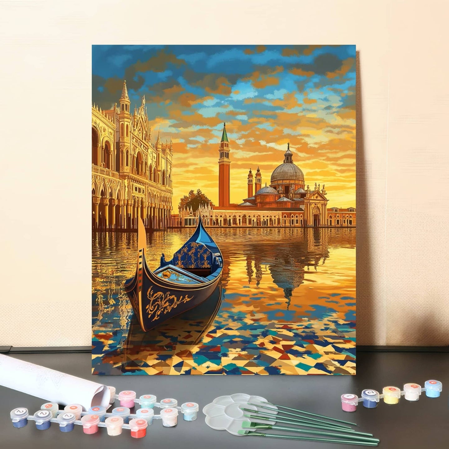 Venice at Dusk – Paint by Numbers Canvas Kit