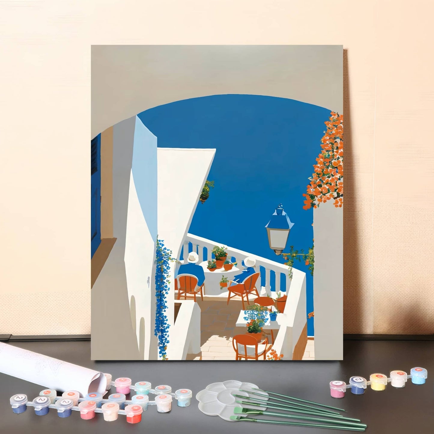 Blue Coast – Paint by Numbers Canvas Kit