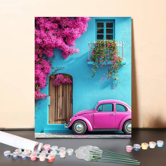 Summer Vibes – Paint by Numbers Canvas Kit