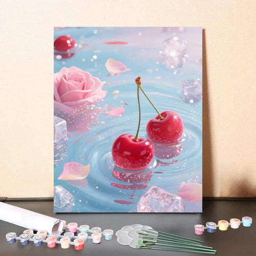 Cherry – Paint by Numbers Canvas Kit