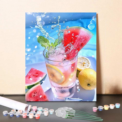 Refreshment – Paint by Numbers Canvas Kit
