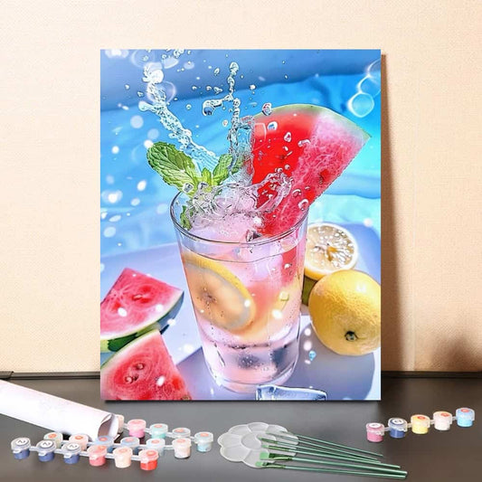 Refreshment – Paint by Numbers Canvas Kit