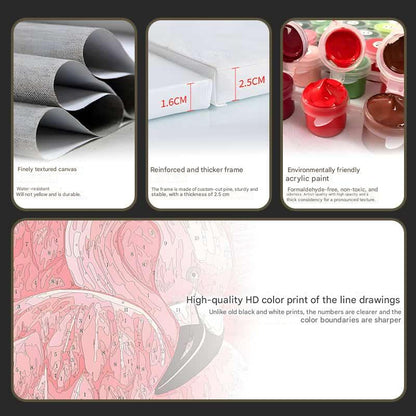 Crimson Field – Paint by Numbers Canvas Kit