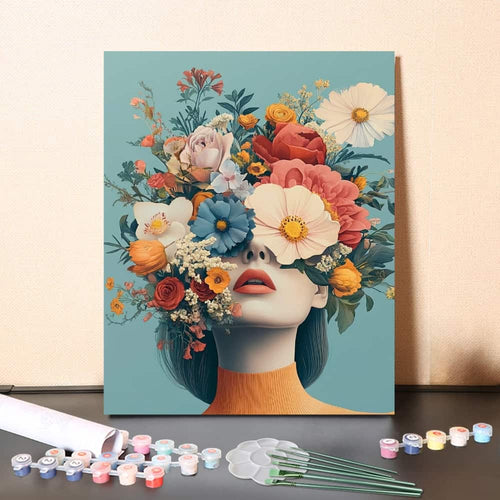 Floral Abundance – Paint by Numbers