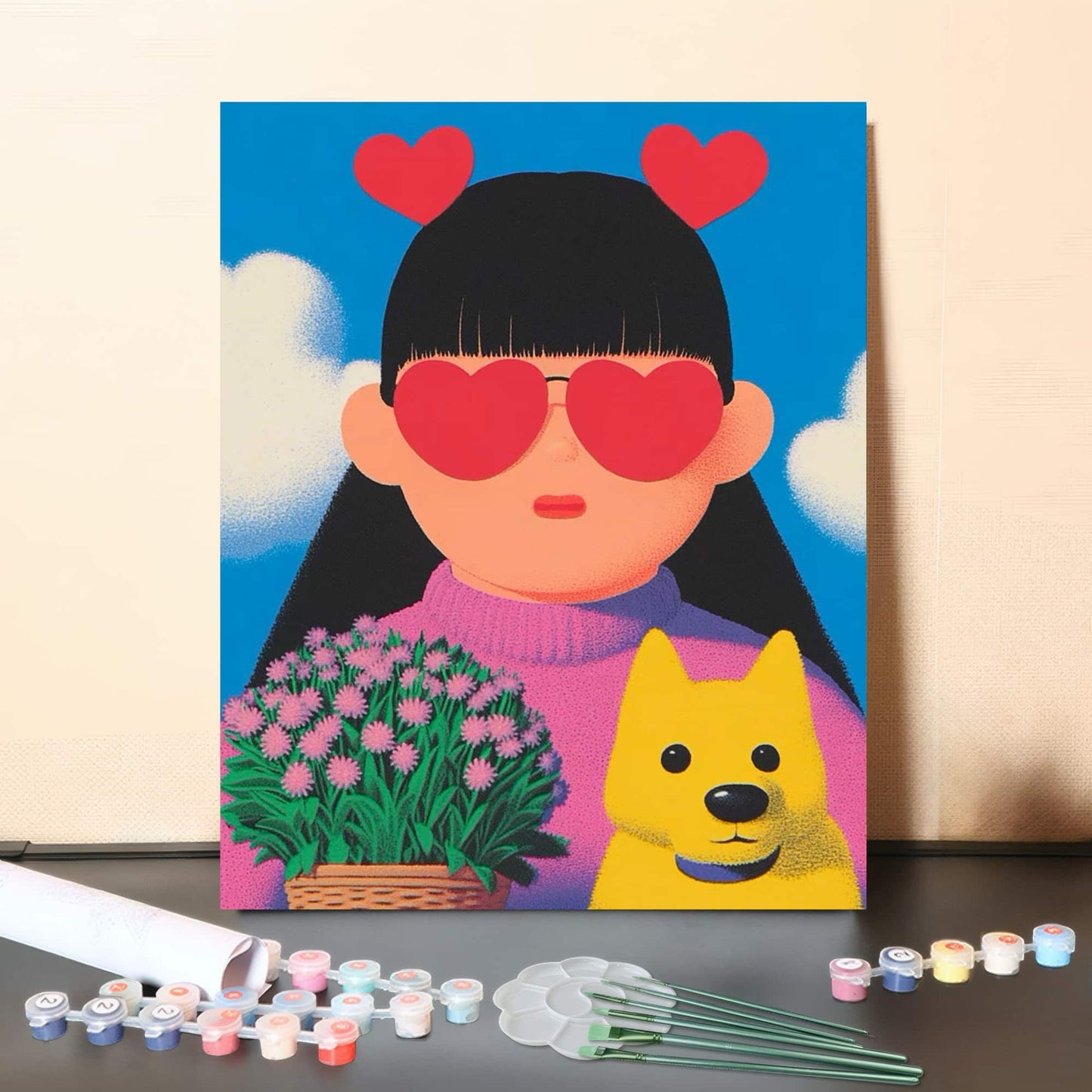 Love in the Air – Paint by Numbers