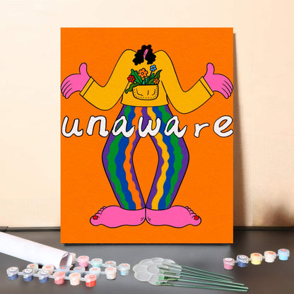 Unaware – Paint by Numbers